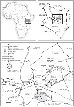 Map of Kenya